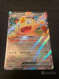 Carta Pokémon Meowth ex POR IT 062/088