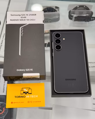 Samsung S25 FE 256GB - PROMO 10 CICLI