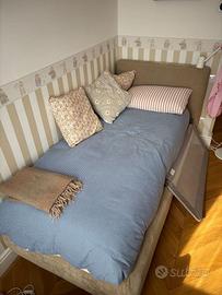 Letto singolo contenitore