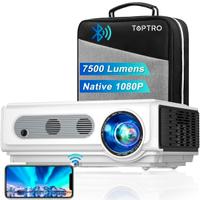 Proiettore WiFi TOPTRO Bluetooth 7500 Lumen 1080P 