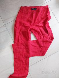 Pantalone donna in puro Lino