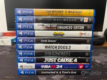 Giochi PS4 e PS5 - Singoli o in Lotto