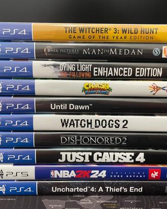 Giochi PS4 e PS5 - Singoli o in Lotto