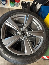 255/45r19 cerchi e gomme estive audi q3 originali