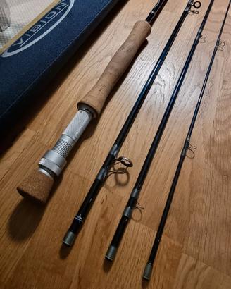 Canna Vision 9 #7  pesca mosca
