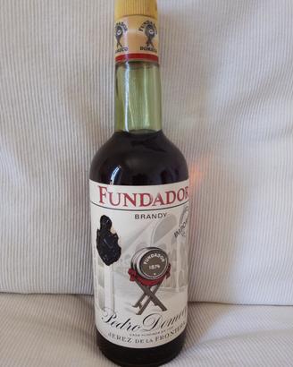 Fundator Brandy Pedro Domecq liquore vintage