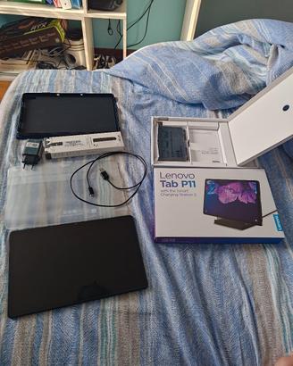 Lenovo tab P11+lenovo smart charging station