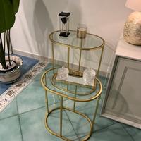 Tavolini da salotto in vetro