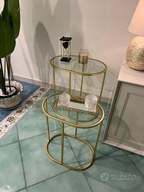 Tavolini da salotto in vetro