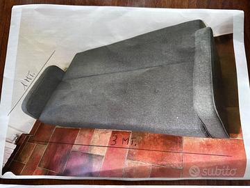 Divano letto grigio