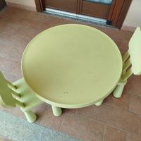 Tavolino più 2 sedie