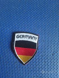 Toppa ricamata a forma di scudo della Germania 