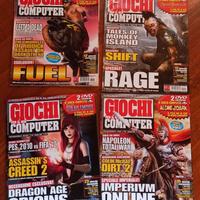 Lotto 4 riviste Giochi per il Mio Computer 2009