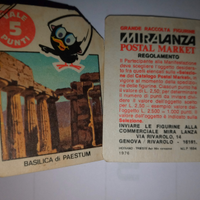 Figurine Miralanza. Postalmarket anni 1975