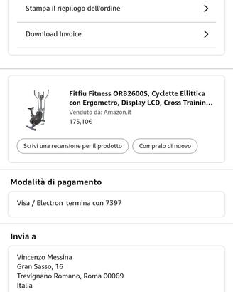 ellittica da camera