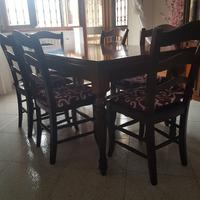 tavolo,sedie,legno