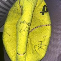 Palla Tennis JUMBO Autografata NADAL FEDERER