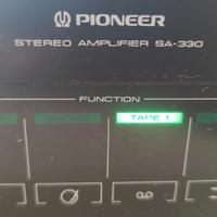 Pioneer SA 330 amplificatore amplifier hi-fi lp cd