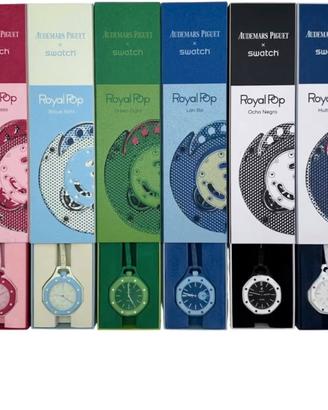Audemars Piguet x Swatch Royal pop 8 modelli