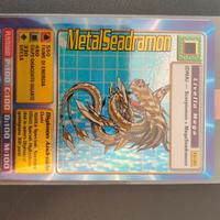 MetalSeadramon Digimon CE-35 Card 1999 vintage