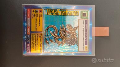 MetalSeadramon Digimon CE-35 Card 1999 vintage