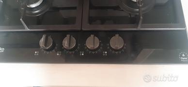 piano di cottura a gas Beko flame adjust