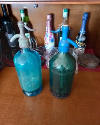 2 bottiglie antiche per seltz XIX secolo 50€ l'una