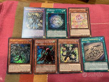 Carte yu gi oh 4 secret + 3 super rare
