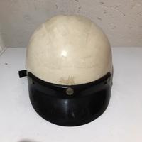 Casco per motocicli bianco