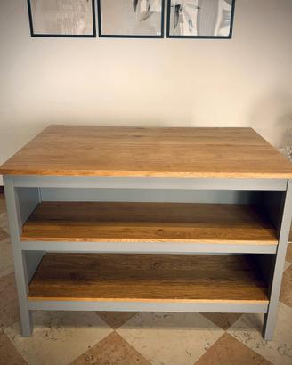 Isola da Cucina IKEA TORNVIKEN Grigio 126x77 cm