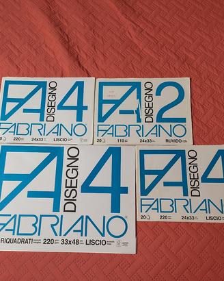 Fogli per disegno Fabriano 