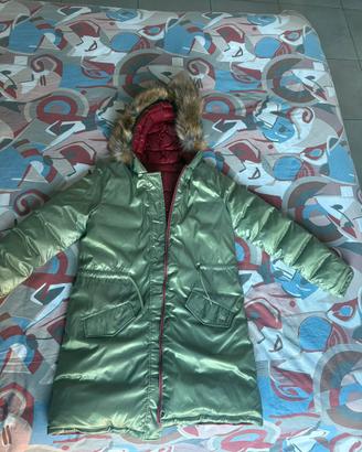 Parka ragazza reversibile nuovo