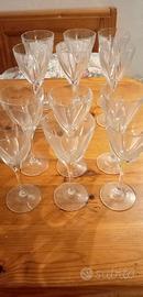 Bicchieri calice a tromba cristallo