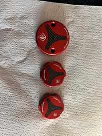 TAPPI SERBATOIO FLUIDO ROSSI DUCATI MTS 1200 2013