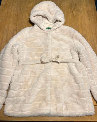 giubbino in pelliccia sintetica Benetton