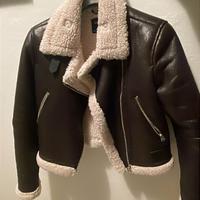 Giacca in pelle calda