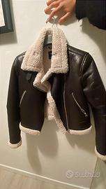 Giacca in pelle calda