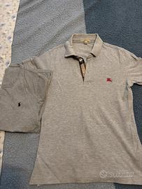 Polo burberry e mahlietta ralph lauren