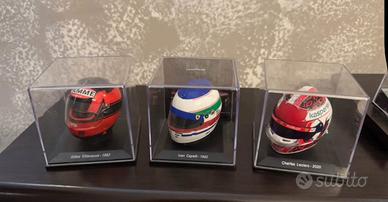 Modellini + Caschi F1 Ferrari / Alfa Romeo