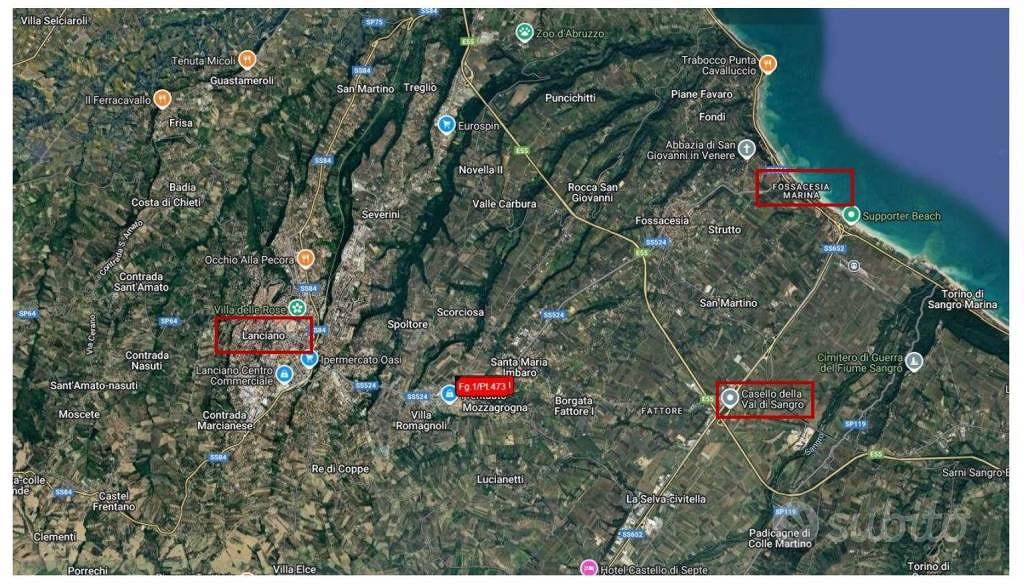 Terreno di 1365 m² a Santa Maria Imbaro - Vista 4