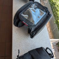 lotto 3 borse per bici boninbike e b'twin