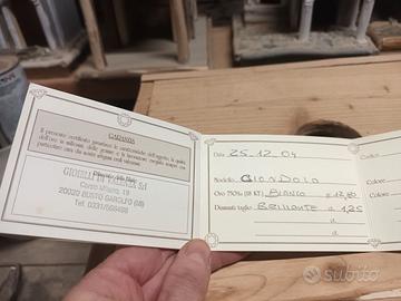 Esclusivo ed unico ciondolo oro bianco 18kt