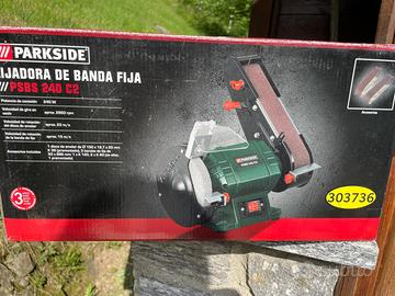 Levigatrice a nastro da banco