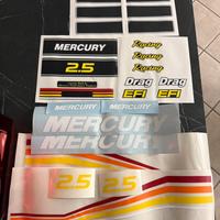 Adesivi mercury racing 2.5