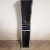porta cd in legno