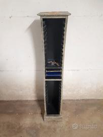 porta cd in legno