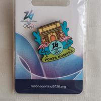 Spilla Pin Olimpiadi  2026  Porta Romana