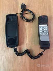 Telefono fisso nero