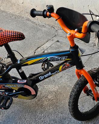 Bicicletta Reset Grand Prix Misura 12 con Rotelle