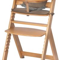 **Bebeconfort Timba Seggiolone Legno con Vassoio**